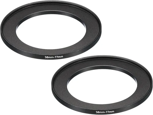 Vista 15 de PATIKIL Anillo elevador de metal de 1.594 in-1.693 in, paquete de 2 anillos adaptadores de filtro de lente de cámara, anillo adaptador de filtro