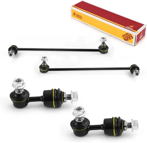 Vista 57 de Metrix Premium Chassis Parts - Kit de 4 piezas de barra estabilizadora delantera y trasera con enlace de extremo de barra estabilizadora para Ford