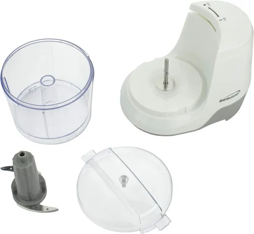 Vista 6 de Brentwood MC-109W - Mini picadora de alimentos de 1.5 tazas, color blanco