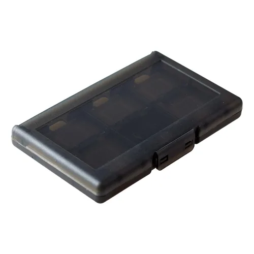 Vista 3 de Mcbazel 12 in 1 Game Card Storage Protector Case Box for Nintendo Switch Black
