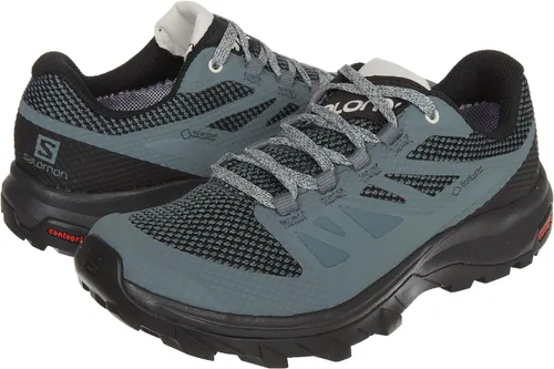 Vista 17 de SALOMON Zapatillas de correr Speedcross 4 Trail para mujer para atletismo y campo, Azul Patchwork, M