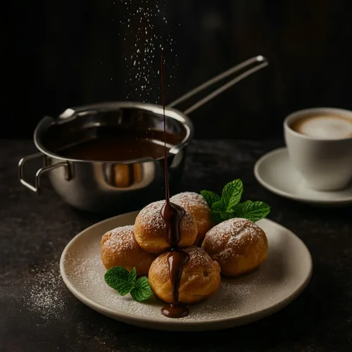 Vista 5 de Mrs. Anderson's Baking Olla para derretir chocolate con boquillas de vertido, acero inoxidable pesado, capacidad de 2.5 tazas