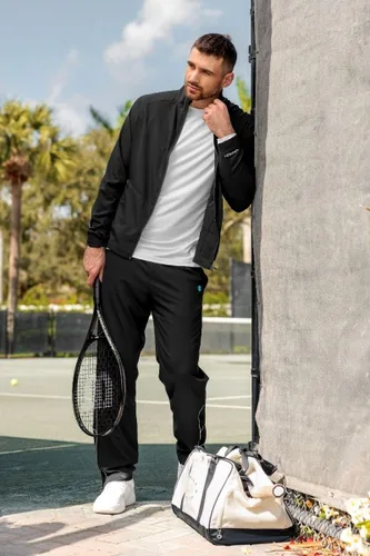 Vista 2 de Coolibar Chaqueta deportiva Outpace UPF 50+ para hombre - Protección solar