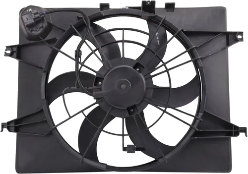 Vista 115 de Conjunto de ventilador de refrigeración dual del radiador TRQ Para Toyota Avalon 2013-2018 Camry 2012-2017 TO3115173