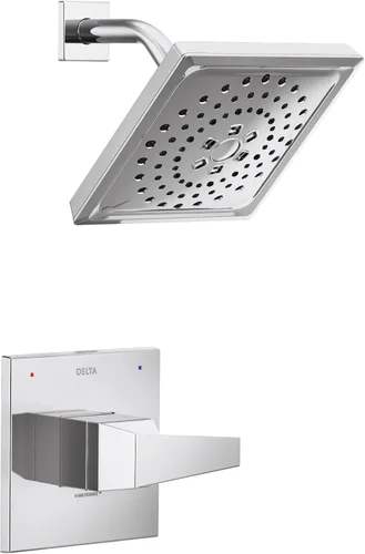 Vista 7 de Delta Faucet T14243-KS-PR Trillian - Bañera o ducha, mango único, acero inoxidable negro
