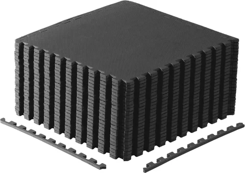 Vista 76 de CAP Puzzle Exercise Mats 1/2” Thick EVA Interlocking Foam Tiles for Home Gym Flooring Multiple Options