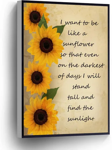 Vista 10 de Lienzo moderno para pared, diseño de texto en inglés "I Thought Of You Today", carteles decorativos personalizados para bar cafetería, carteles