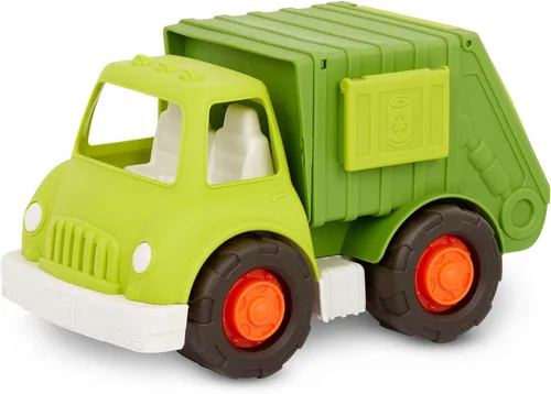 Vista 9 de Battat – Wonder Wheels – Camión Volquete para Niños Pequeños – Partes Movibles – Juguete de Construcción Duradero y Robusto – Reciclable Toddler