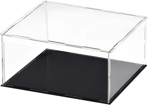Vista 14 de DMiotech 1 caja de exhibición de acrílico transparente a prueba de polvo, 3.9 x 3.9 x 3.9 pulgadas para coleccionables