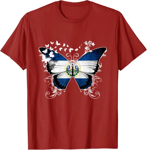 Vista 73 de Camiseta con diseño de bandera de El Salvador