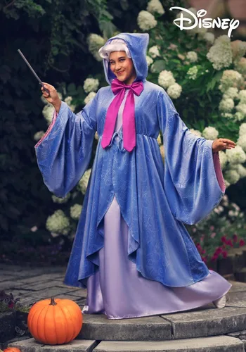 Vista 2 de Disfraz de madrina de hada de Cenicienta de Disney, talla grande