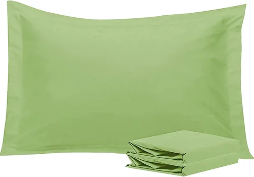 Vista 9 de NTBAY Fundas de almohada estándar, paquete de 2 fundas de almohada de microfibra cepillada de 20 x 26 pulgadas, súper suaves y acogedoras