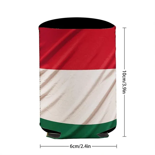Vista 3 de Italy Flag Coffee Cup Sleeve Reusable Iced Coffee Sleeve Cup Insulator Non-slip Standard Can Sleeves Impermeable Beer Bottle Sleeves Shockproof