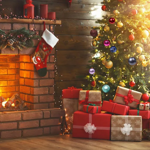 Vista 6 de 36 adornos de bolas de Navidad de oro rosa, bolas de Navidad de 1.6 pulgadas, bolas de plástico colgantes decorativas para Navidad, fiestas