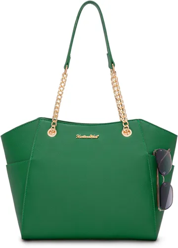 Vista 13 de Montana West Bolsa Tote para Mujeres Bolsos de Mano con Asa Superior de Cadena