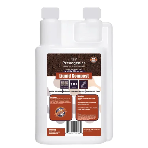 Vista 5 de Compost líquido (8 onzas líquidas) Té de gusano con oligominerales y vitaminas y microbios aeróbicos Mejora la salud del suelo, microbios