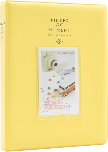 Vista 7 de Álbum de fotos Ablus pequeño con 128 bolsillos para fotos de cámaras instantáneas Fujifilm Instax Mini 7s 8 8+ 9 25 26 50s 70 90 y tarjetas