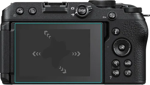 Vista 5 de Mr.Shield [Paquete de 3] Protector de pantalla para cámara Nikon Z30 [vidrio templado] [vidrio japonés con dureza 9H] Protector de pantalla