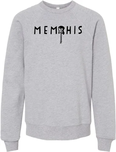 Vista 19 de Long Sleeve Unisex Kids' Sweatshirt, Unisex Graphic Sweatshirt, Shirts with Sayings, Heather Gray or Mauve