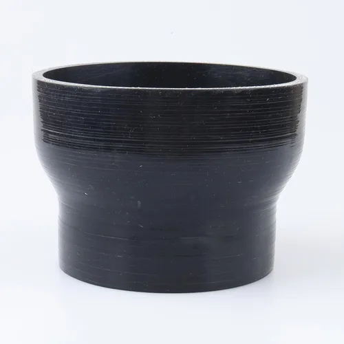 Vista 83 de AC PERFORMANCE ID de 1" a 1/2" (25mm a 13mm) Manguera de silicona recta reductora de 3 capas reforzada negra, 3" de longitud Negro