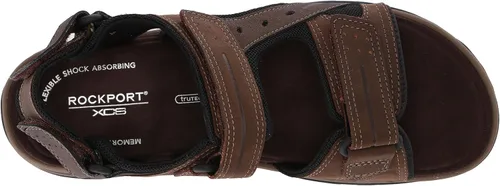 Vista 5 de Rockport Sandalia ajustable Trail Technique para hombre, Marrón, AD TEMPLATE