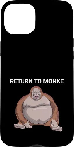 Vista 9 de Reject Humanity Return to Monkey Uh Oh Stinky Funny Monke Case for iPhone 17