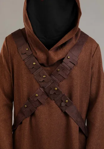 Vista 3 de Disfraz Deluxe Jawa de Star Wars Talla Plus para Adultos Multicolor
