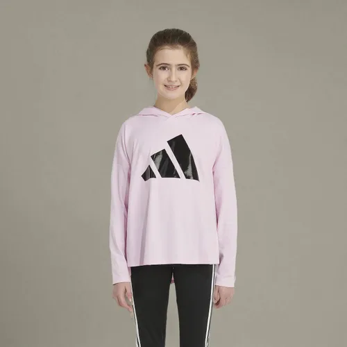 Vista 7 de adidas Camiseta de manga larga con capucha para niña
