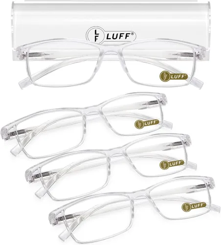 Vista 11 de LUFF 6 piezas Gafas de Lectura Anti-Rayos Azules Portátiles Ultra-Ligeras (0.00X)