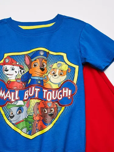 Vista 3 de Paw Patrol Boys Toddler Small But Tough Cape T-Shirt