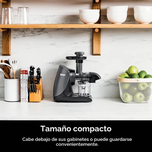 Vista 10 de Ninja JC101 Cold Press Pro Juicer, fácil de limpiar, 1ª generación, grafito