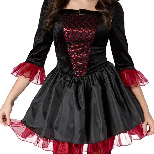 Vista 5 de Rubies Disfraz de vampiro escarlata para jóvenes