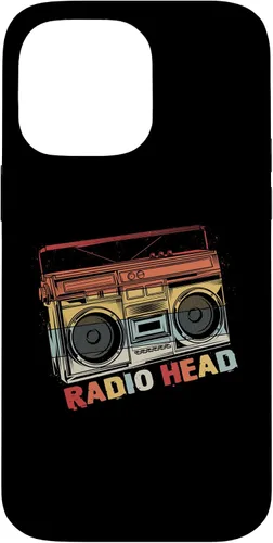 Vista 21 de Funda vintage de Radio In Head Music Matching Band Cassette Player para iPhone 16