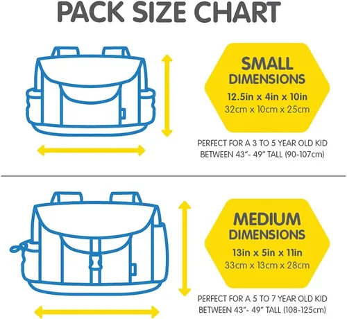 Vista 8 de Bixbee Mochila para niños pequeños con alas Edades de 3 a 5 Guardería preescolar y primaria para niños rubí frambuesa Ruby Raspberry S Viajar
