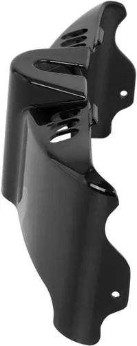 Vista 2 de Cubierta negra para salpicadero del panel del interruptor de la tapa del carenado interior de la motocicleta para Harley Touring Electra Street