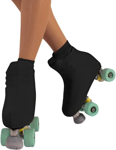 Vista 3 de Funda Patines Fundas para botas de skate Ropa de patinaje sobre ruedas Mujer y Niña 70 DEN Hecho en Italia