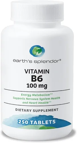 Vista 24 de Earth's Splendor Complejo de vitamina B – Apoya la energía, el metabolismo y la función inmune – Fórmula completa de vitamina B para hombres