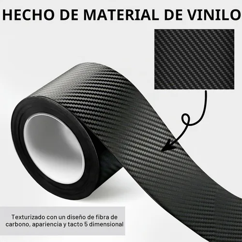Vista 4 de Storystore Protector Universal de Borde de Puerta de Automóvil, 2 Pulgadas x 33 Pies Protector de Umbral de Puerta, Tira Anticolisión Automotriz