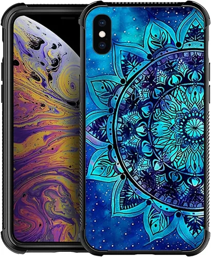 Vista 252 de Funda compatible con iPhone 8 Plus, diseño de oso de bosque otoñal, a prueba de golpes, antiarañazos, carcasa trasera de policarbonato duro