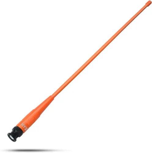 Vista 9 de Antena HYS UHF BNC Base HT 15.3 pulgadas para Walkie Talkie/Repetidor GMRS UHF 462-467Mhz Two Way Radio Antennas for 460-470Mhz ICOM IC-V9
