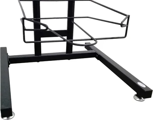 Vista 3 de FixtureDisplays Estante de exhibición de sombreros de 12 niveles 12.5 "de ancho x 75" de alto x 14.5" de profundidad 18165-NEGRO-NEW-NPF