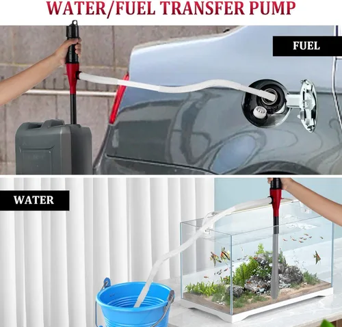 Vista 3 de Bomba de transferencia de combustible multipropósito alimentada por batería - Batería 2D, 2.5 GPM