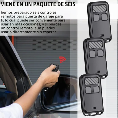 Vista 7 de Kingdder - Control remoto de 3 botones