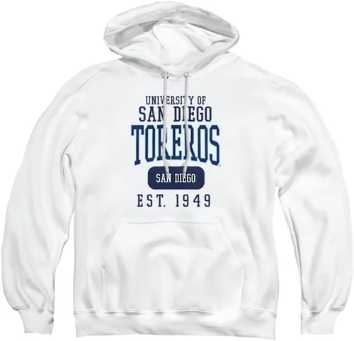 Vista 327 de LOGOVISION Colección de sudaderas con capucha unisex con diseño oficial de Collegiate Est. Date para hombres y mujeres