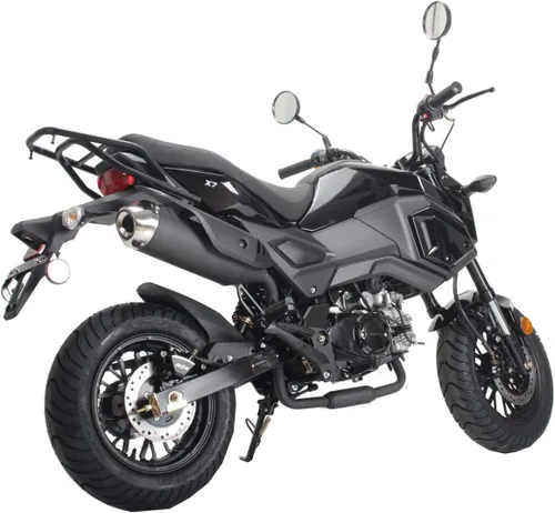 Vista 2 de HHH Adults 125cc Motorcycle Bike Hellcat Vader Gas, 4 Speed, Street Bike, Sports Dirtbike, Street Scooter.