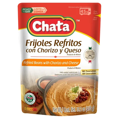 Vista 15 de Chata Frijoles negros tradicionales mexicanos refritos, 15.2, paquete de 1