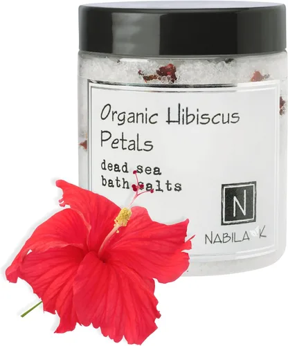 Vista 13 de Nabila K - Sales de baño orgánicas de manzanilla – Sal del Mar Muerto y sal de Epsom exfoliante y remojar – Exfolia e hidrata la piel, aceites