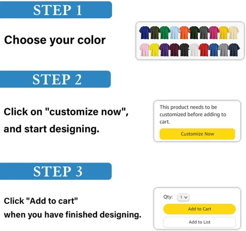 Vista 4 de Camisetas personalizadas para hombres y mujeres, hechas en Estados Unidos, camisetas personalizadas con texto/foto frontal y trasera, camisetas