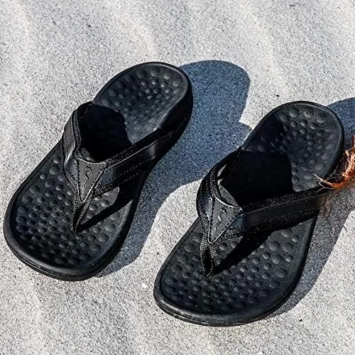 Vista 7 de Footminders BALTRA - Sandalias ortopédicas unisex con soporte para el arco (par), alivia el dolor de pies debido a pies planos y fascitis plantar