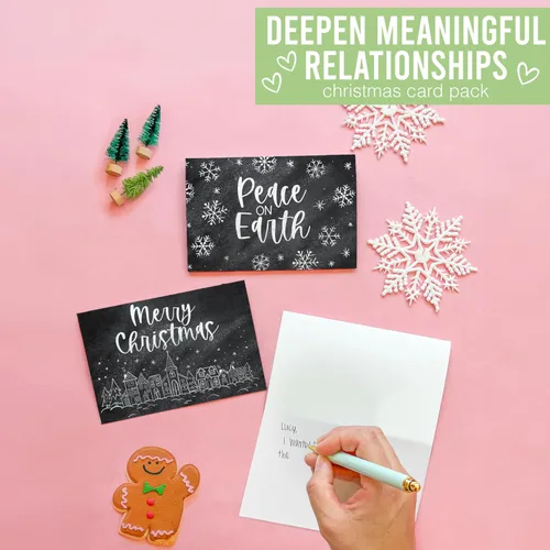 Vista 8 de Hadley Designs Tarjetas de Navidad Cristianas Con Sobres Religiosos - 24 Tarjetas de Navidad Religiosas en Blanco de la Natividad con Jesús